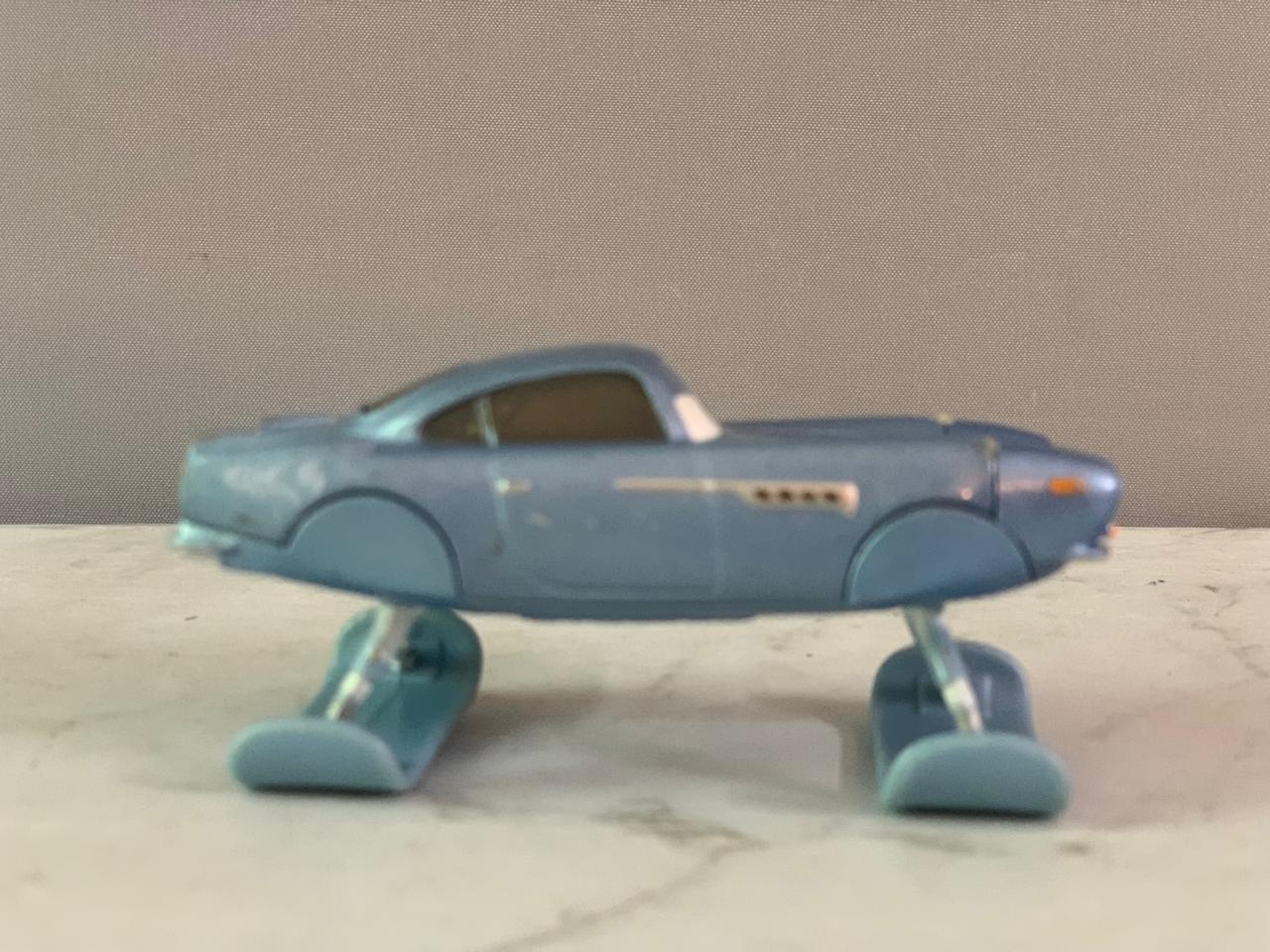 Disney Pixar Cars 2 Deluxe Oversized Hydrofoil Finn McMissile Car #6.(Rs 200 advance)