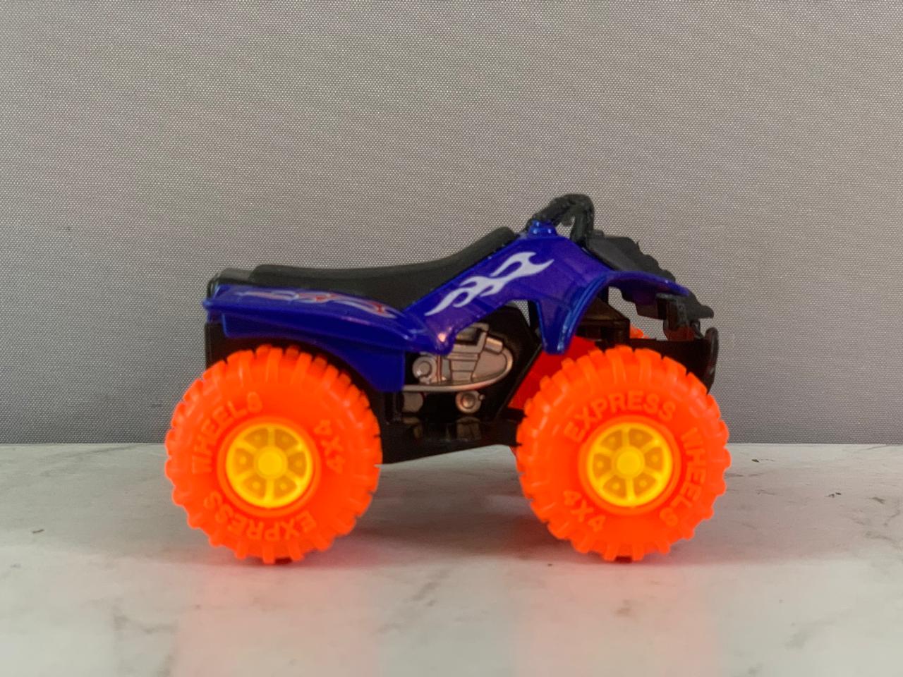 Greenbrier International's Turbo Wheels 4x4 ATV Quad Bike Toy.