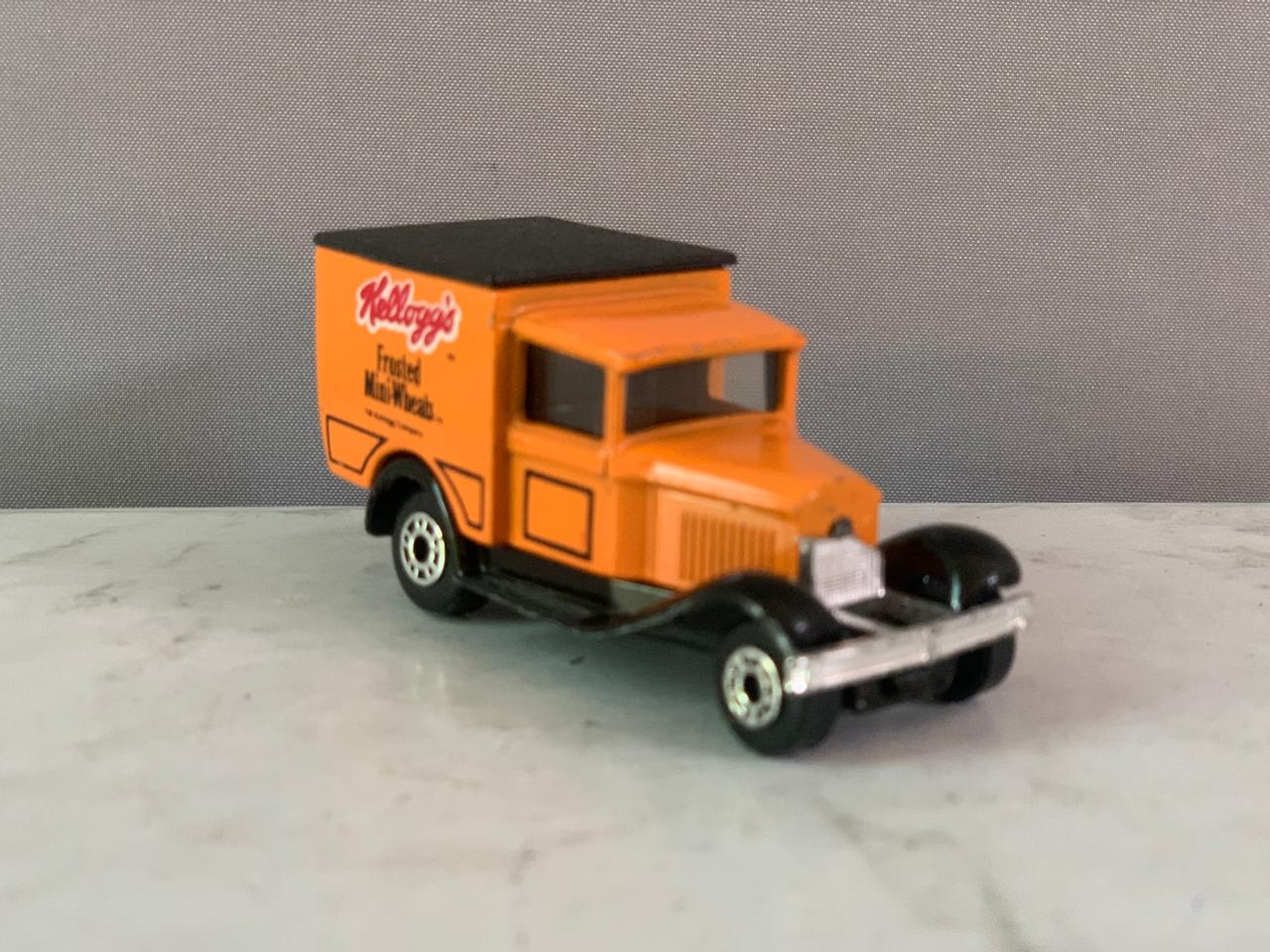 Matchbox Ford Kellogg's Frosted Mini-Wheats Truck Toy.(must check video)
