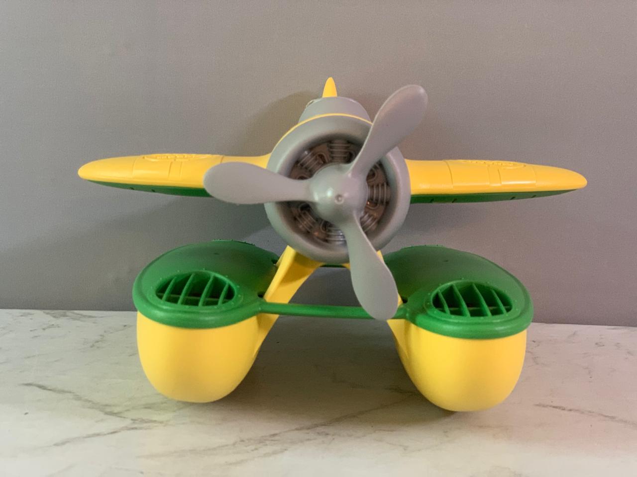 Green Toys Seaplane Yellow CB2.(Rs 250 advance)