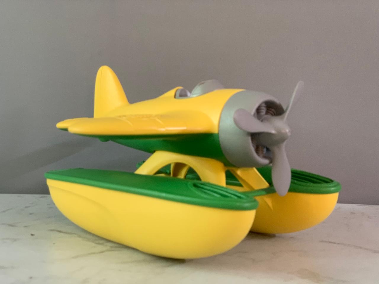 Green Toys Seaplane Yellow CB2.(Rs 250 advance)