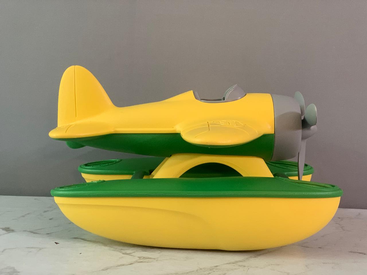 Green Toys Seaplane Yellow CB2.(Rs 250 advance)