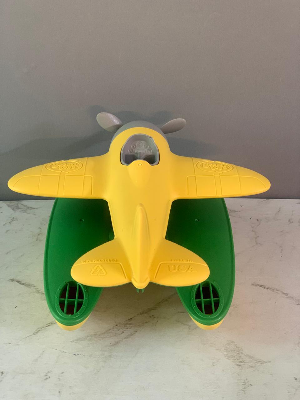 Green Toys Seaplane Yellow CB2.(Rs 250 advance)