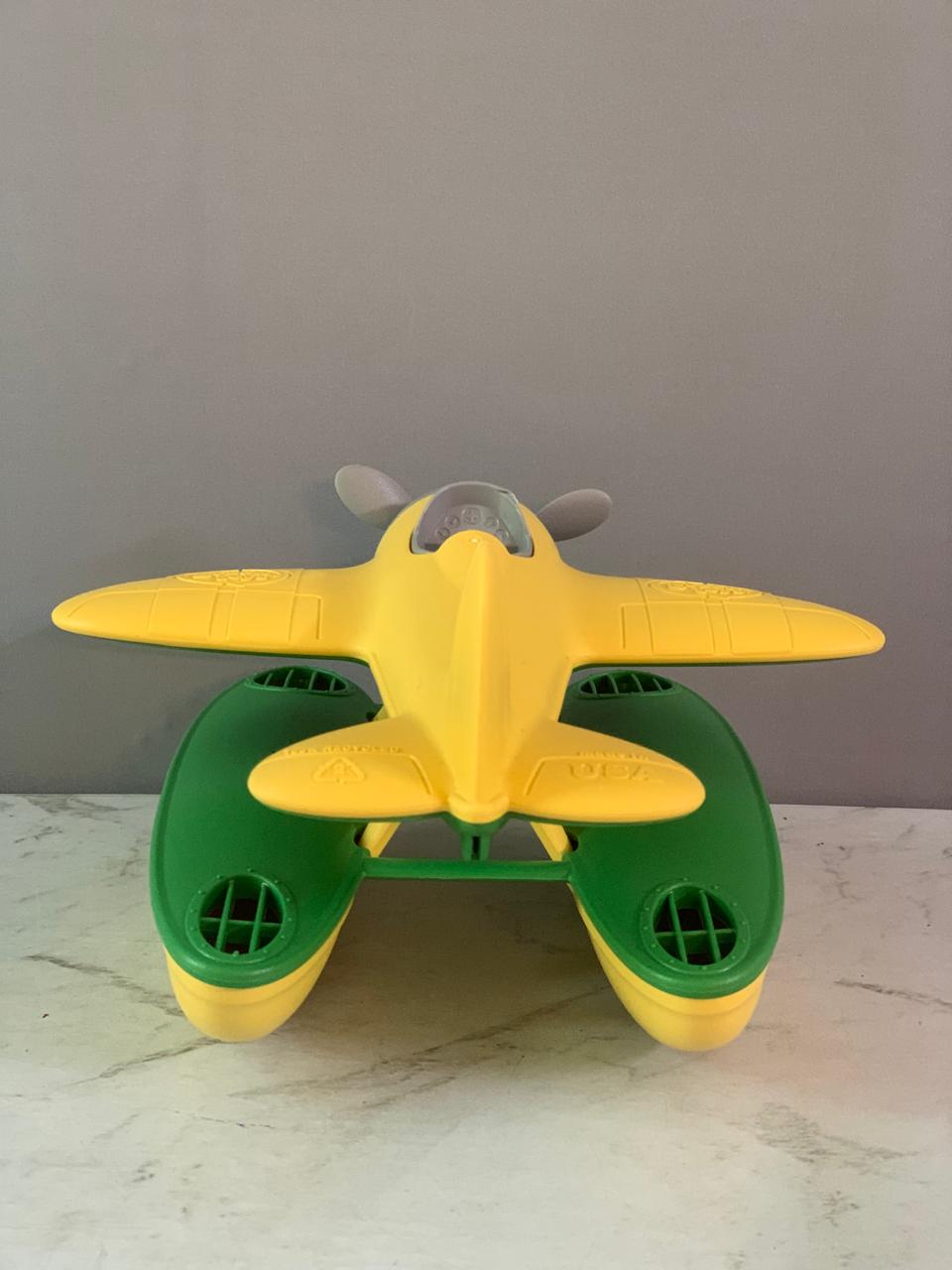 Green Toys Seaplane Yellow CB2.(Rs 250 advance)