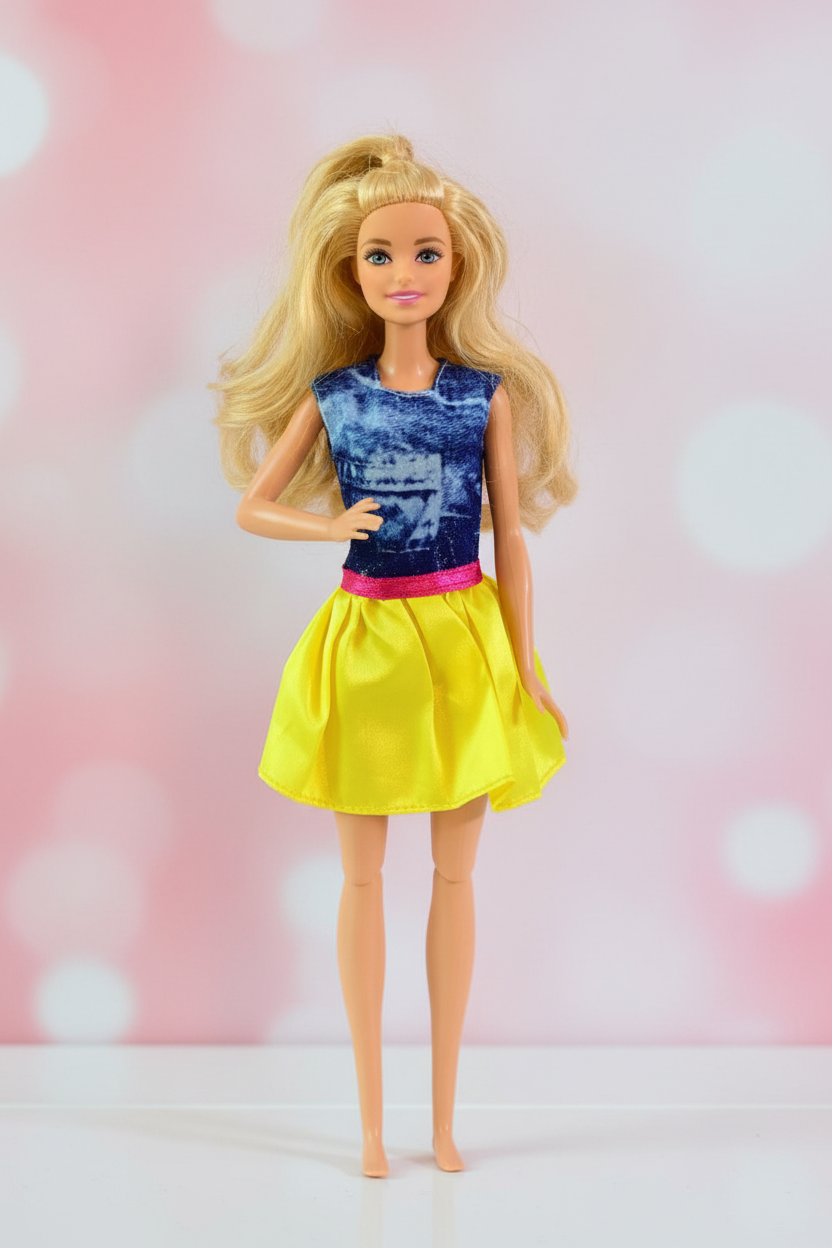 Barbie Fashionista Doll in Chambray Chic.