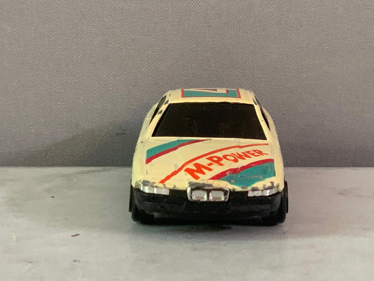 Vintage Yatming #804 BMW 850i Die-Cast Toy Car. (Must check video)