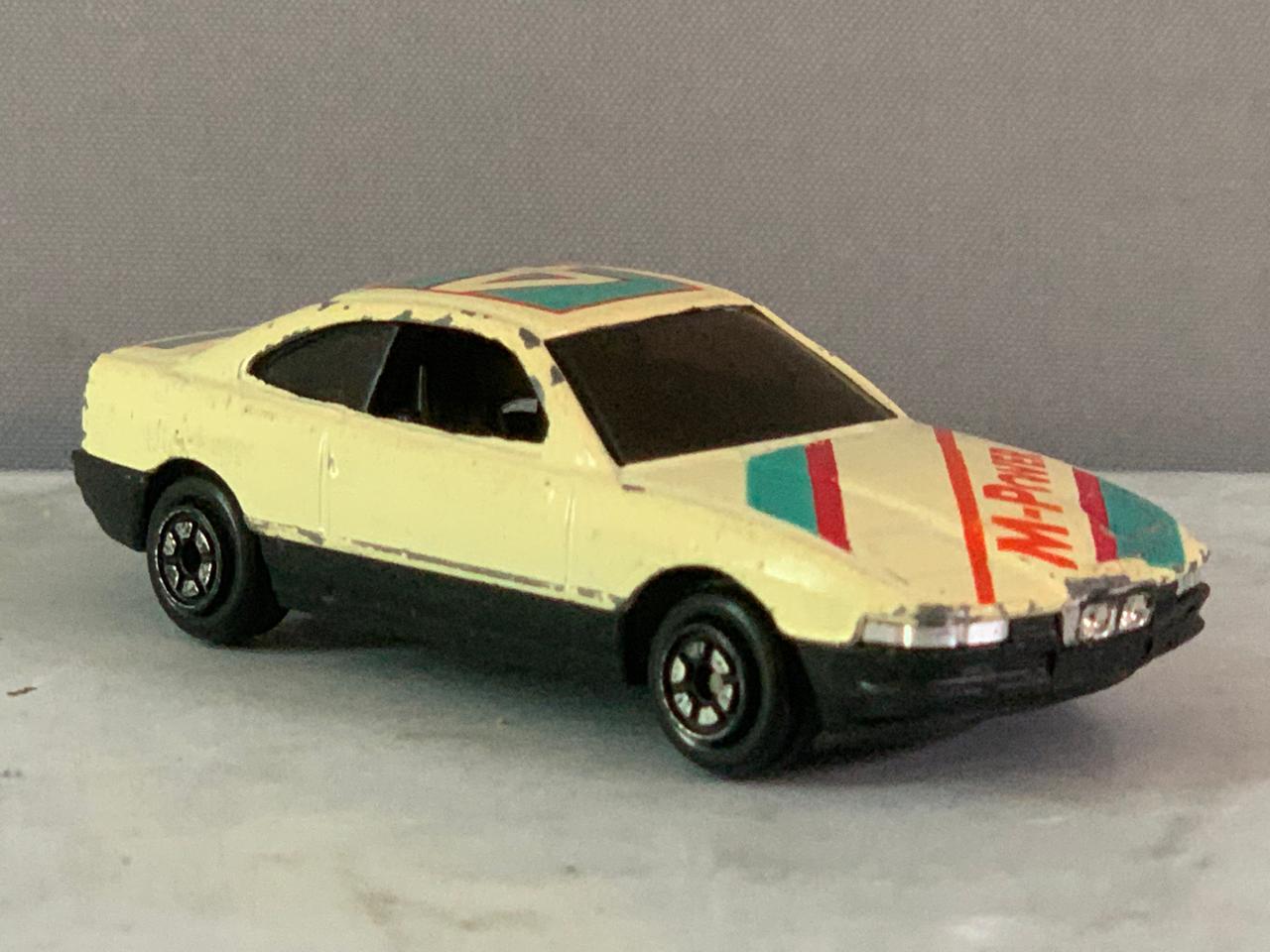 Vintage Yatming #804 BMW 850i Die-Cast Toy Car. (Must check video)