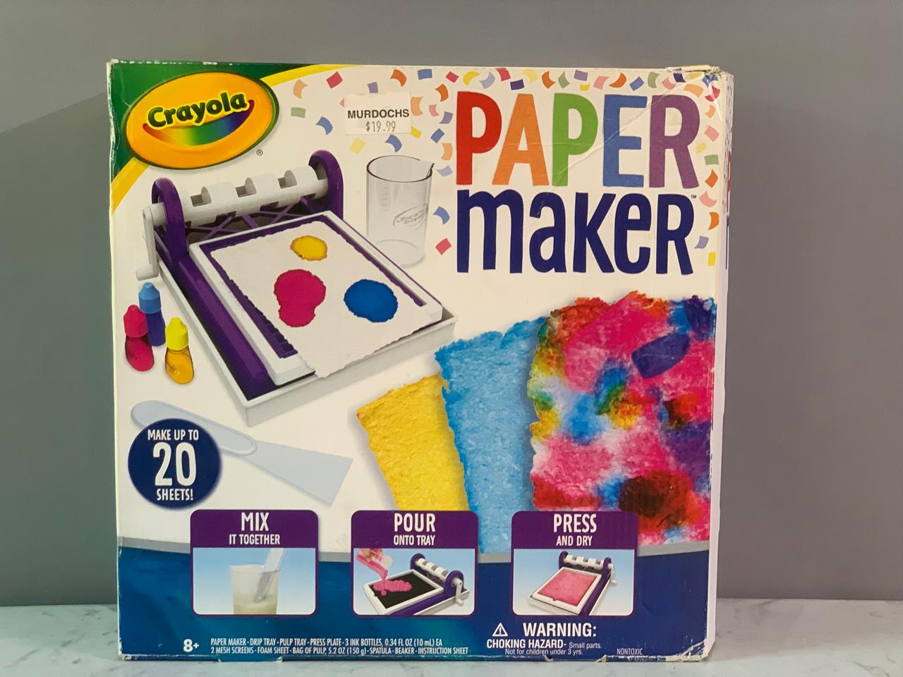 Crayola Paper Maker.(New) (Rs 500 advance)