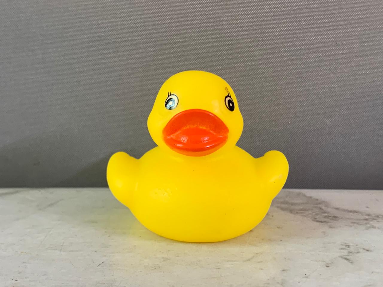 Mini Rubber Ducky Baby Bath Toy.