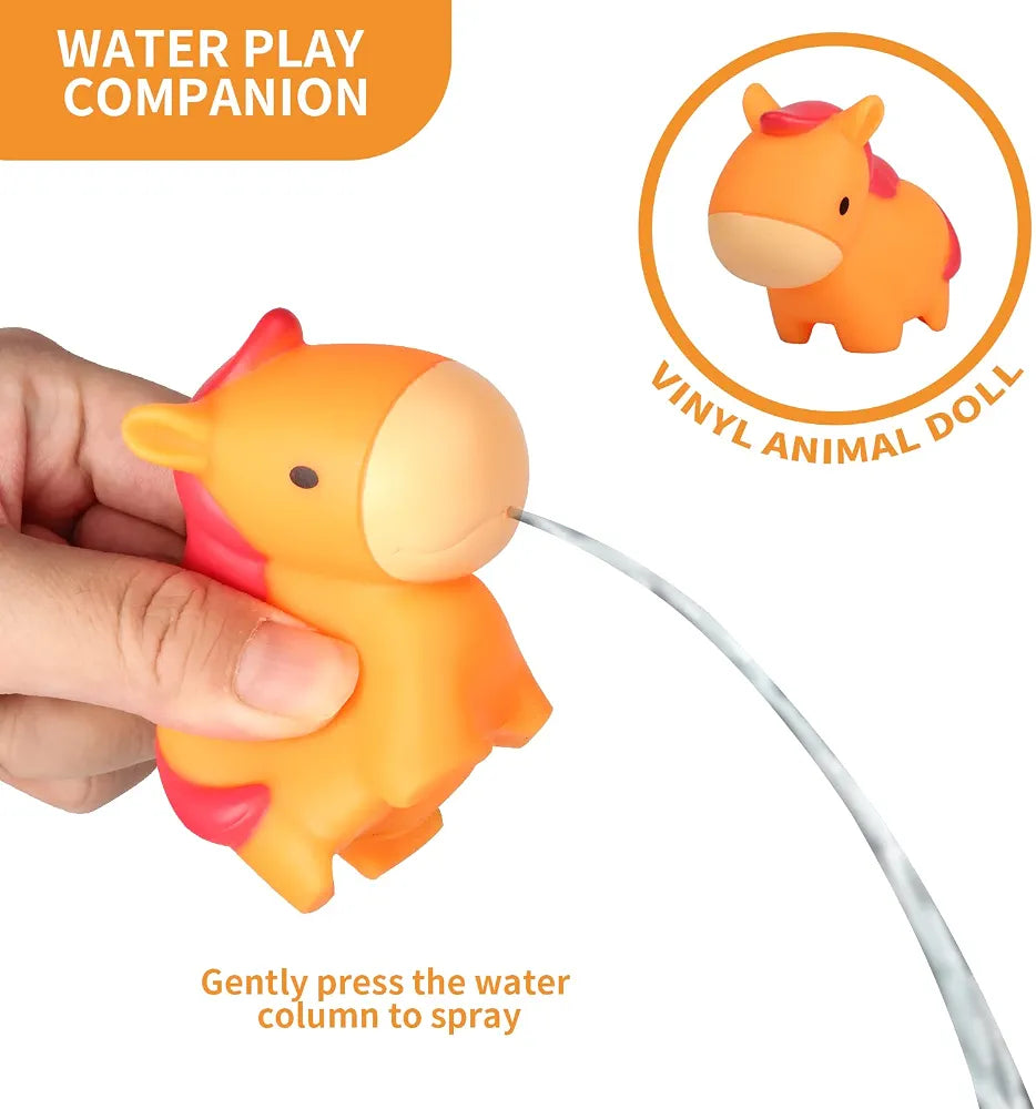Munchkin Farm Animal Bath Squirt Toy.