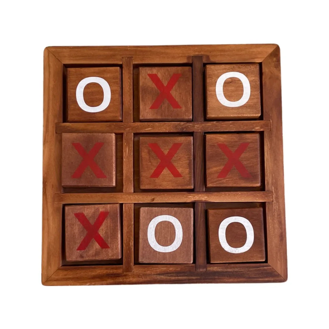 Wooden Tic Tac Toe. (Rs 200 advance)