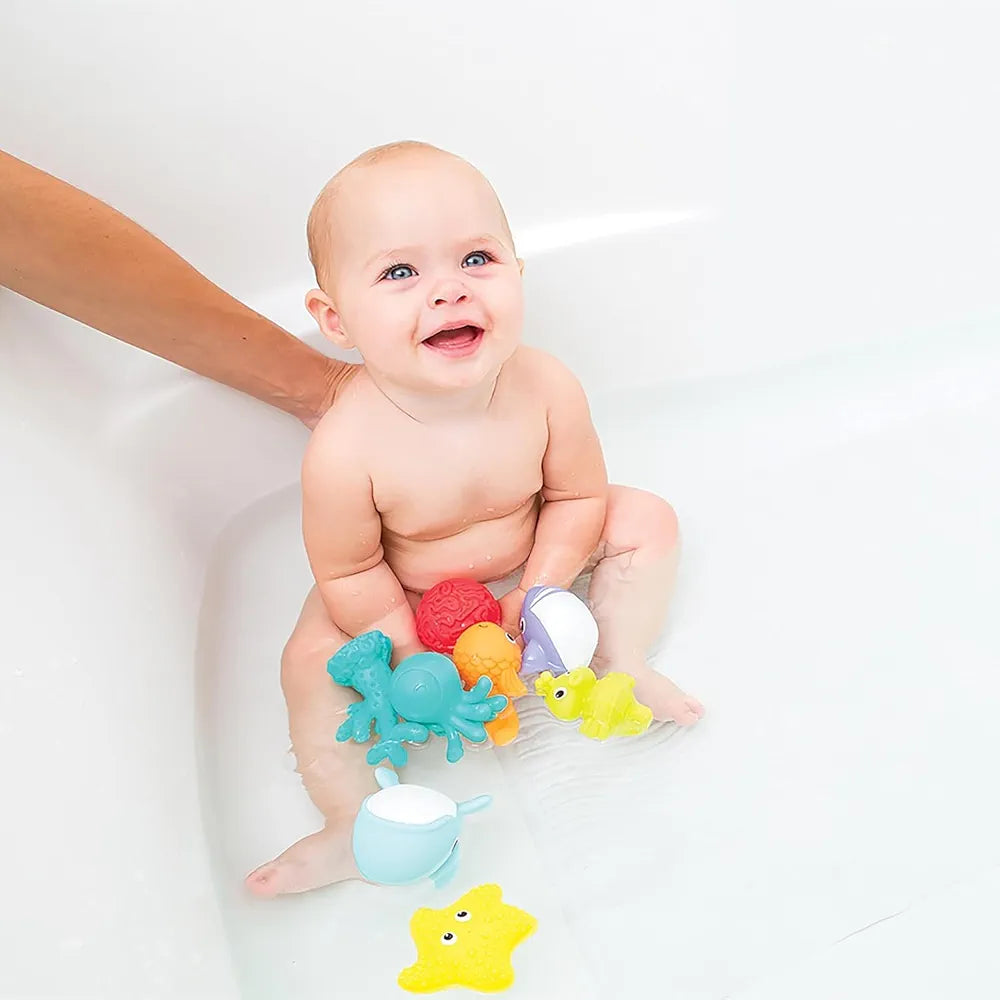 Infantino Aquarium Bath Squirters. (Set of 4)