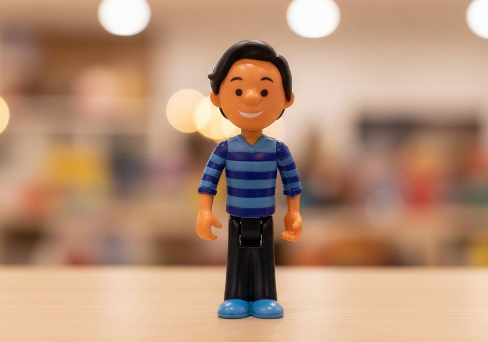 Blue's Clues & You Josh Action Figure. (Rs 100 advance)
