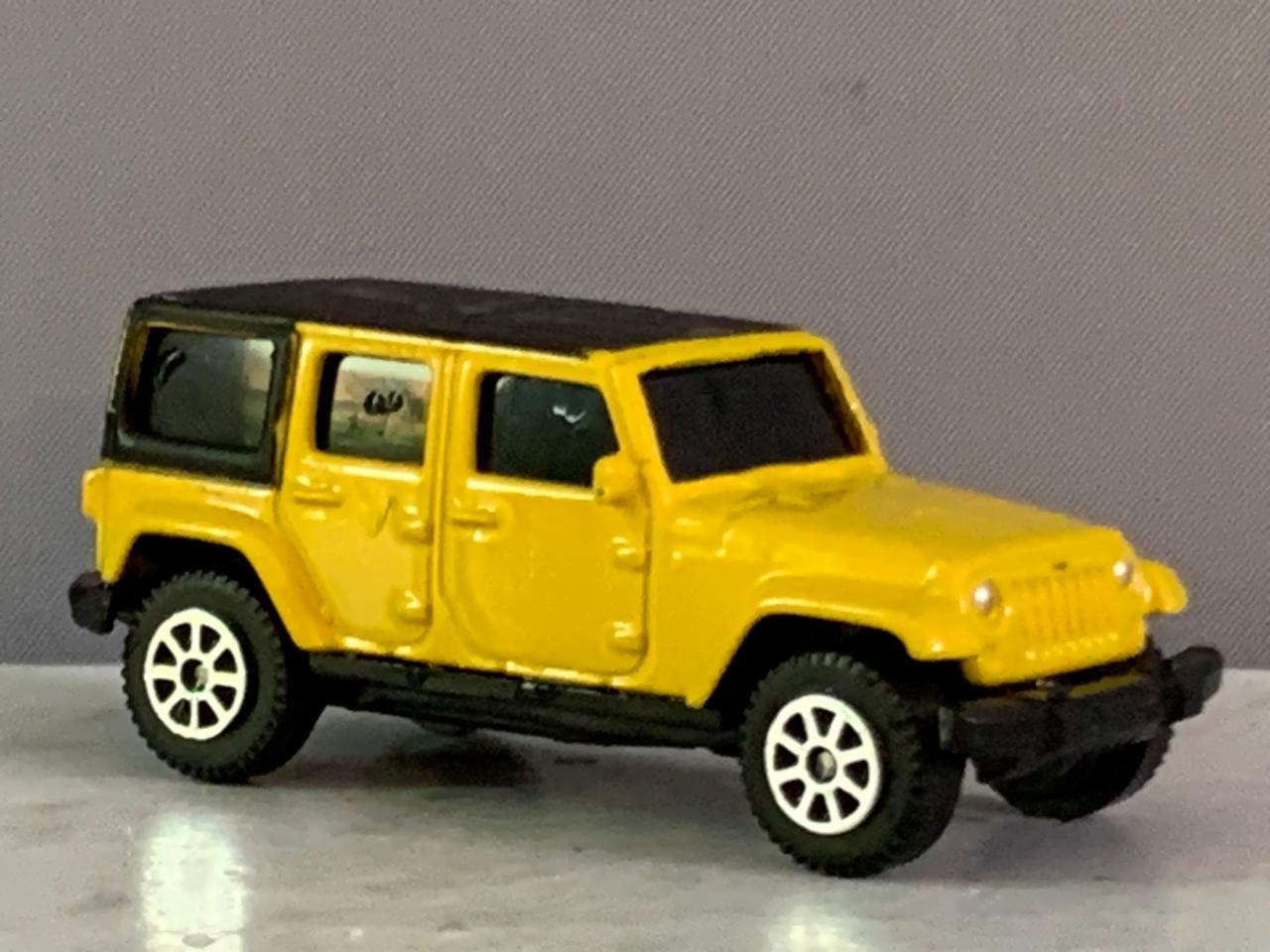 Maisto - Jeep Wrangler - Yellow.