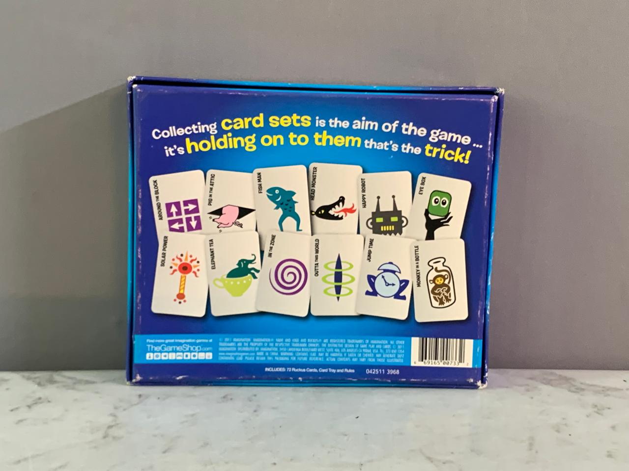 Legendary Games Ruckus Original Edition Card Game.(75 cards)(Rs 250 advance)