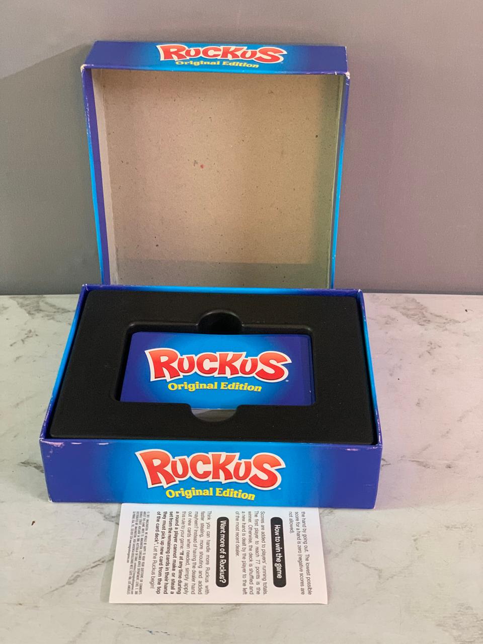 Legendary Games Ruckus Original Edition Card Game.(75 cards)(Rs 250 advance)