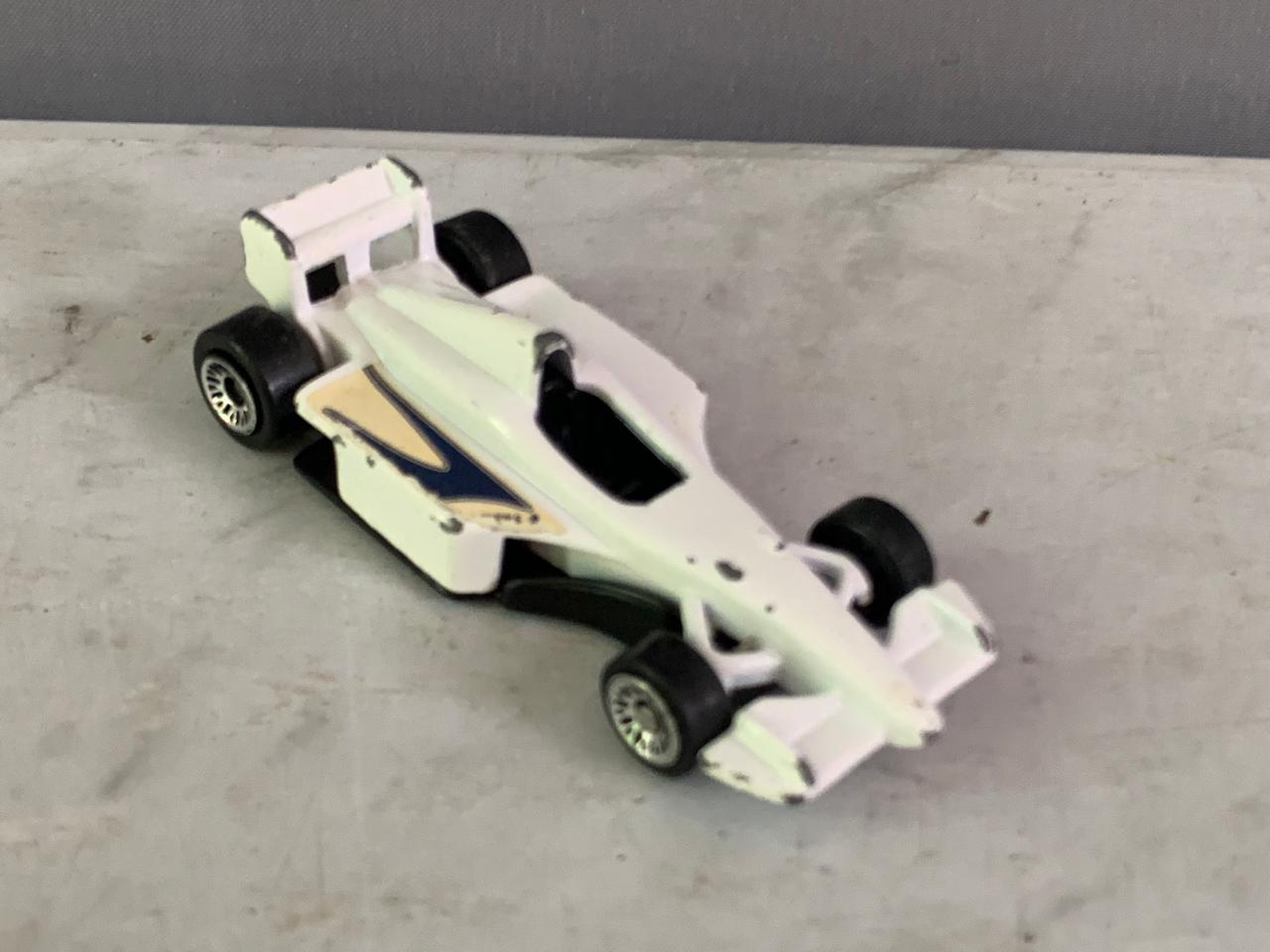 Hot Wheels McDonald's Formula 1 Race Car.