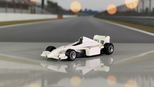 Hot Wheels McDonald's Formula 1 Race Car.