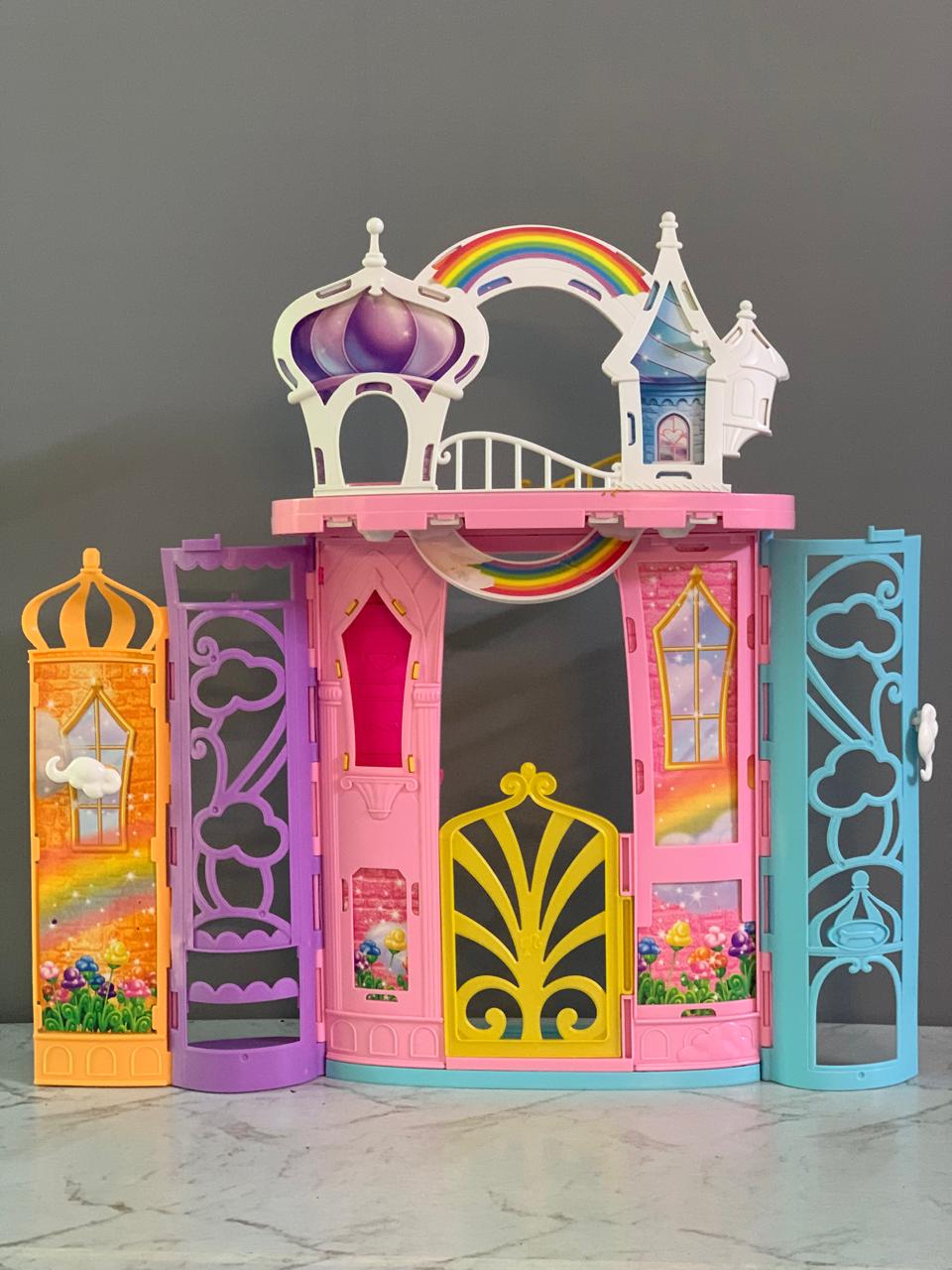 Barbie Dreamtopia Rainbow Cove Castle. (Rs 500 advance)