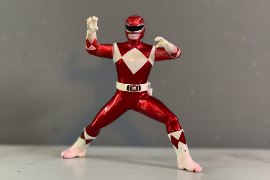 Mighty Morphin Red Power Ranger Action Figure. (Rs 100 advance)