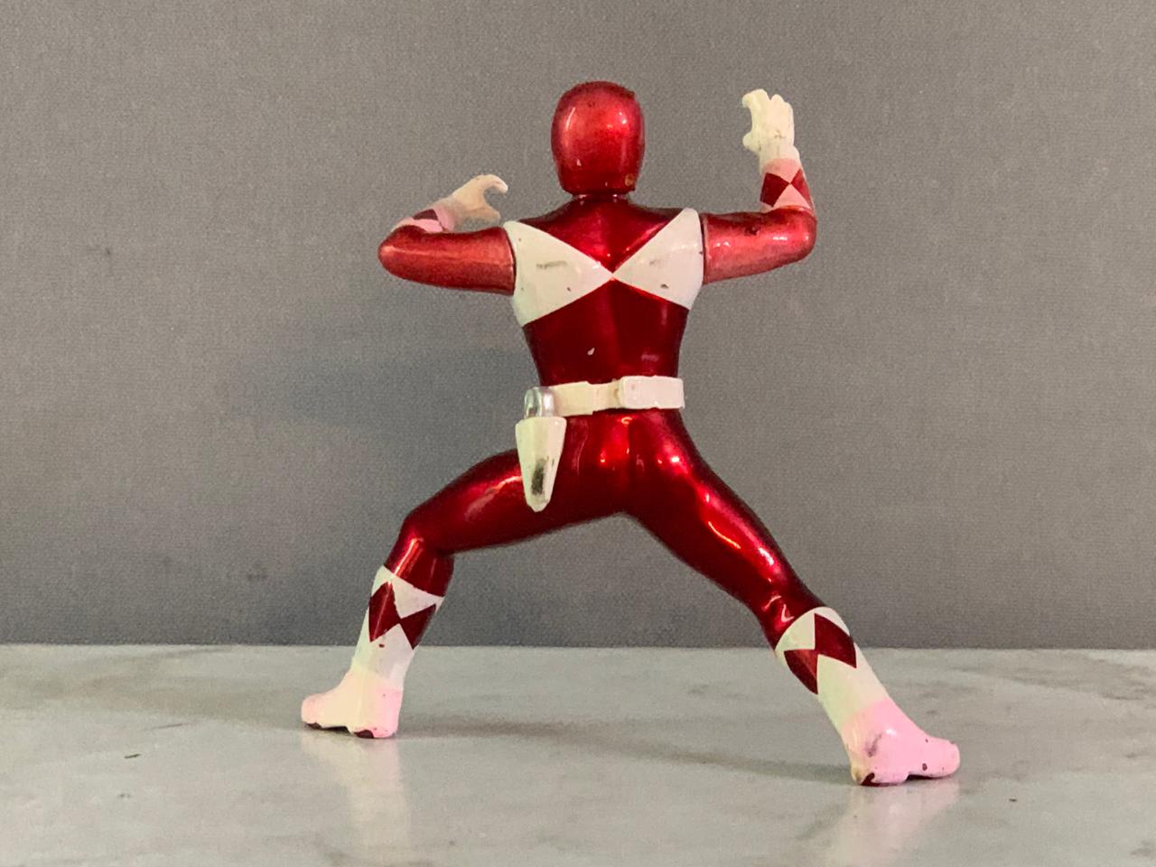 Mighty Morphin Red Power Ranger Action Figure. (Rs 100 advance)
