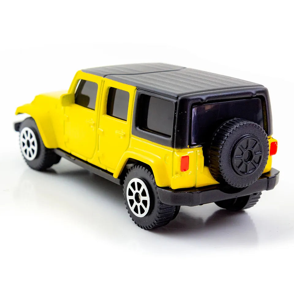 Maisto - Jeep Wrangler - Yellow.