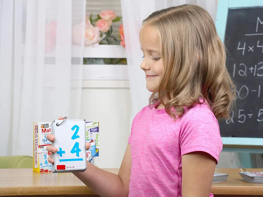 Educational Addition Flashcards.
