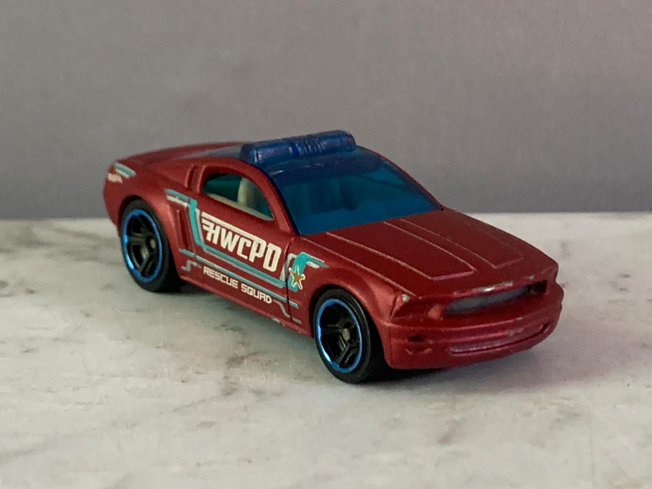 Hot Wheels Rescue Squad Mustang GT Concept.