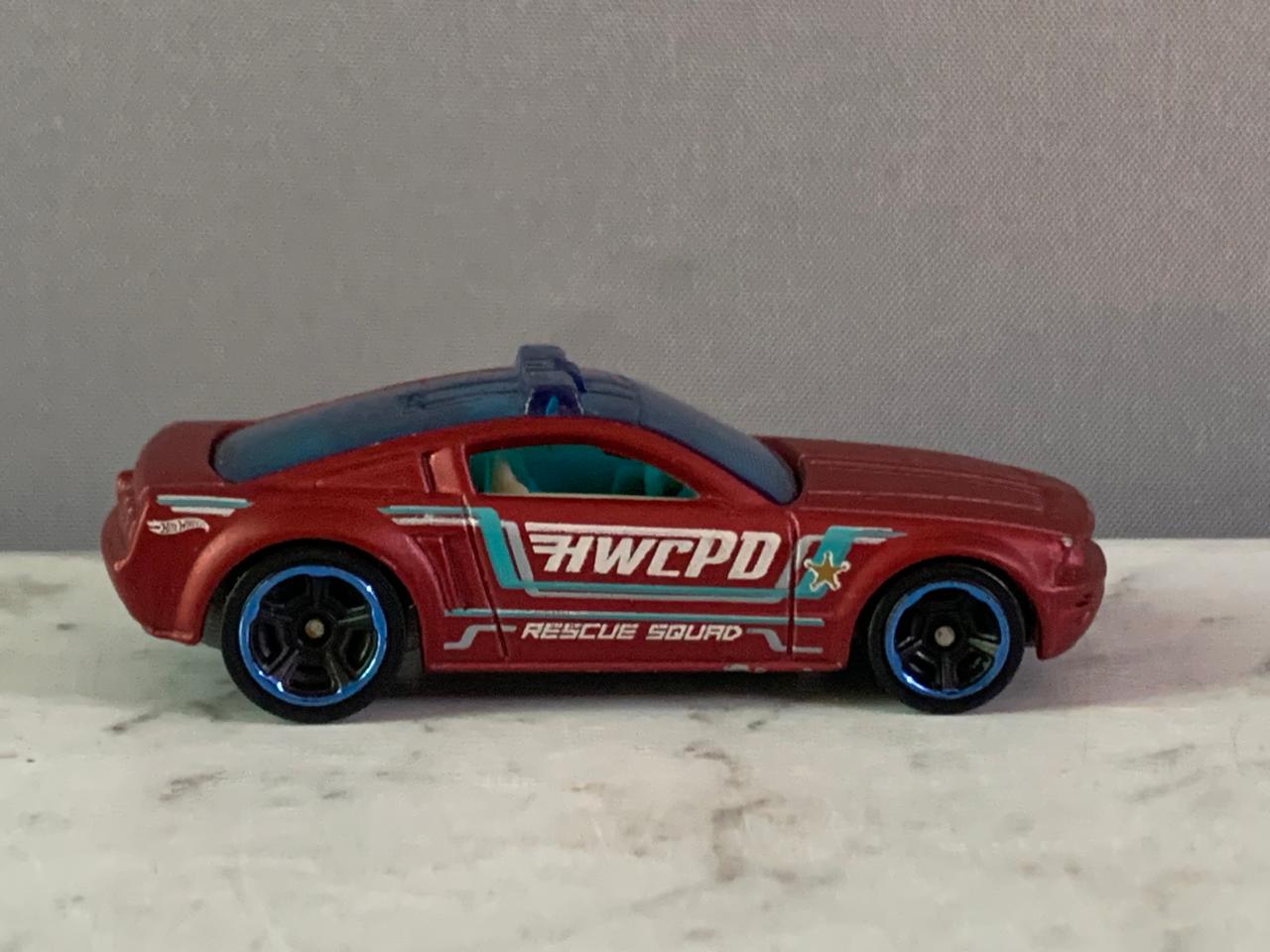 Hot Wheels Rescue Squad Mustang GT Concept.