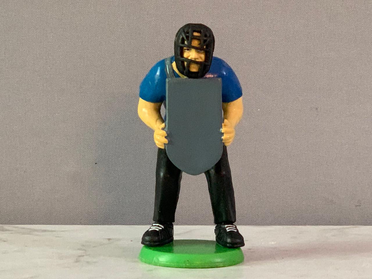 Vintage Baseball Umpire Mini Toy Figure.