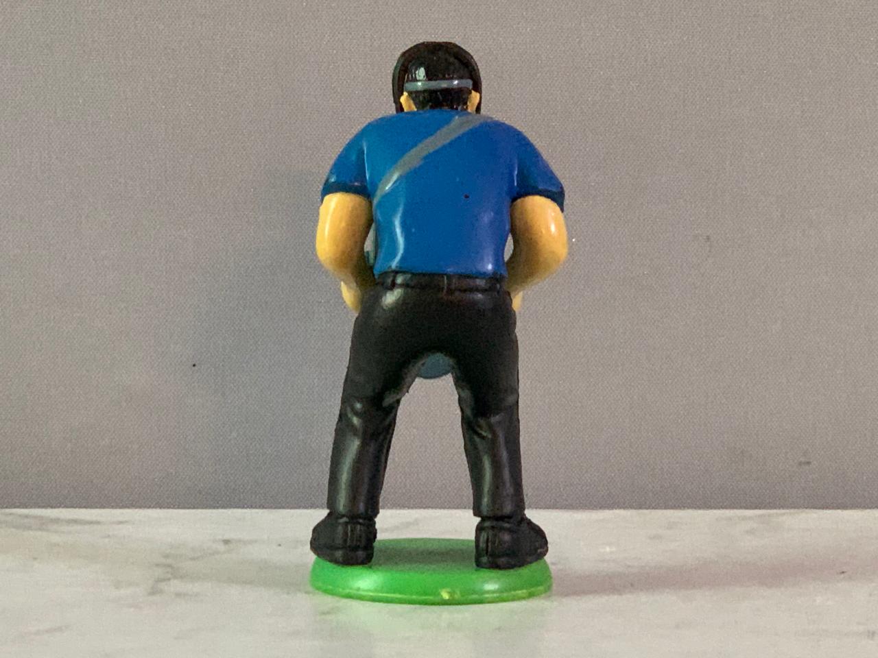 Vintage Baseball Umpire Mini Toy Figure.