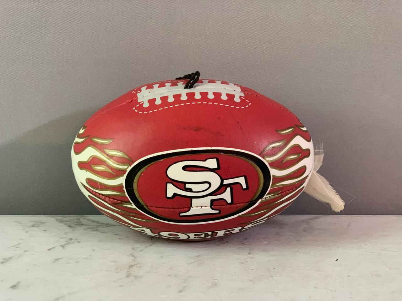 San Francisco 49 Softee Football. (Rs 100 advance)