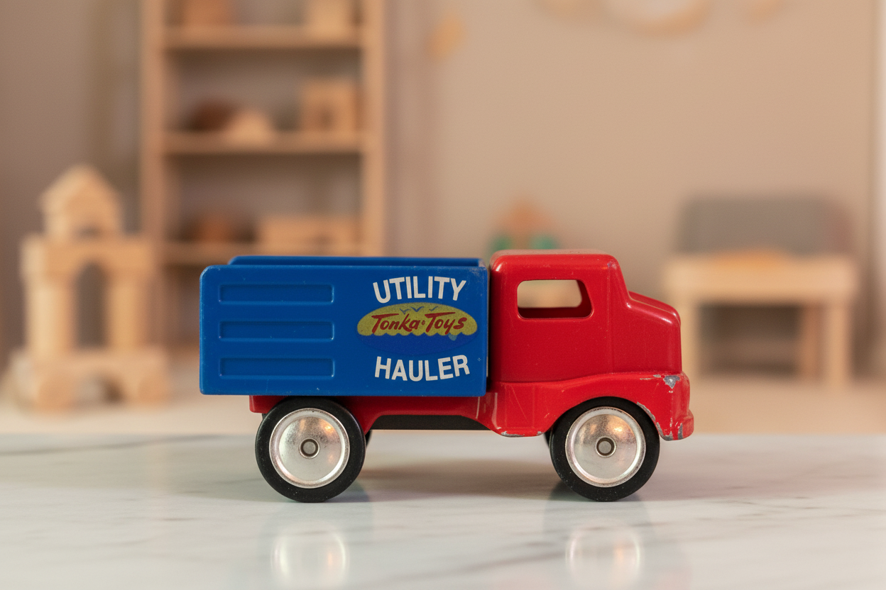 Maisto Tonka Toys Utility Hauler Die-Cast Truck.