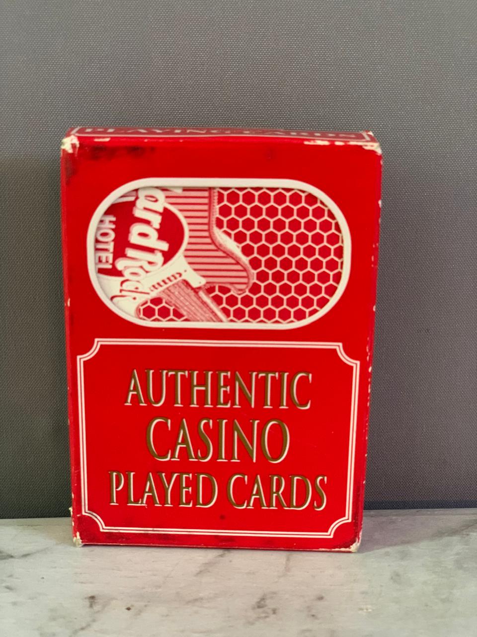 Hard Rock Hotel & Casino Las Vegas Playing Cards. (Rs 200 advance)