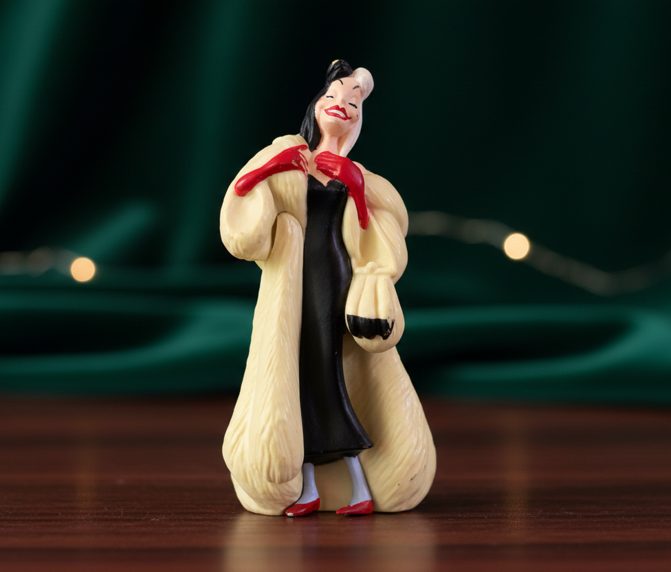 Disney's 101 Dalmatians Cruella de Vil Figure.