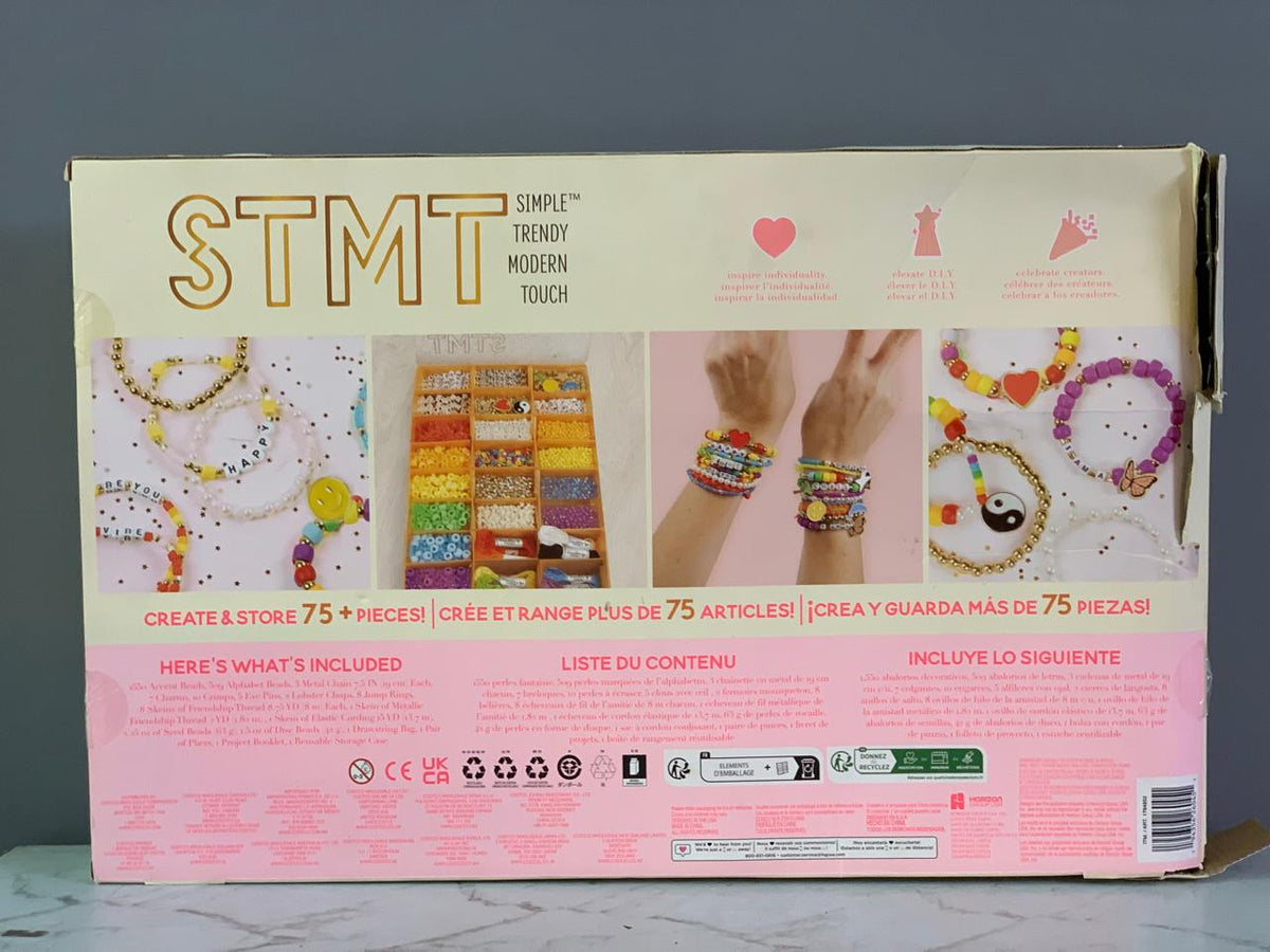 STMT Rainbow Beaded Jewelry Set. (New)(Rs 400 advance)