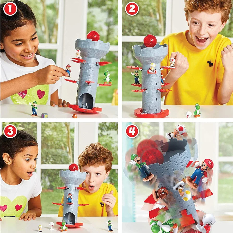 Epoch Games Super Mario Blow Up! Shaky Tower Balancing Game.(New)(Rs 250 advance)