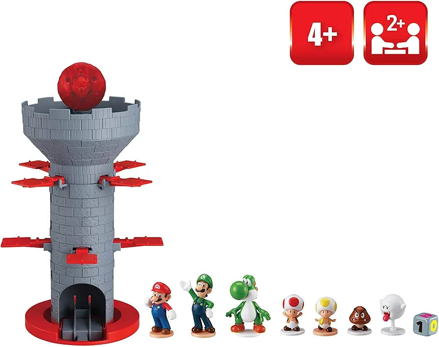 Epoch Games Super Mario Blow Up! Shaky Tower Balancing Game.(New)(Rs 250 advance)