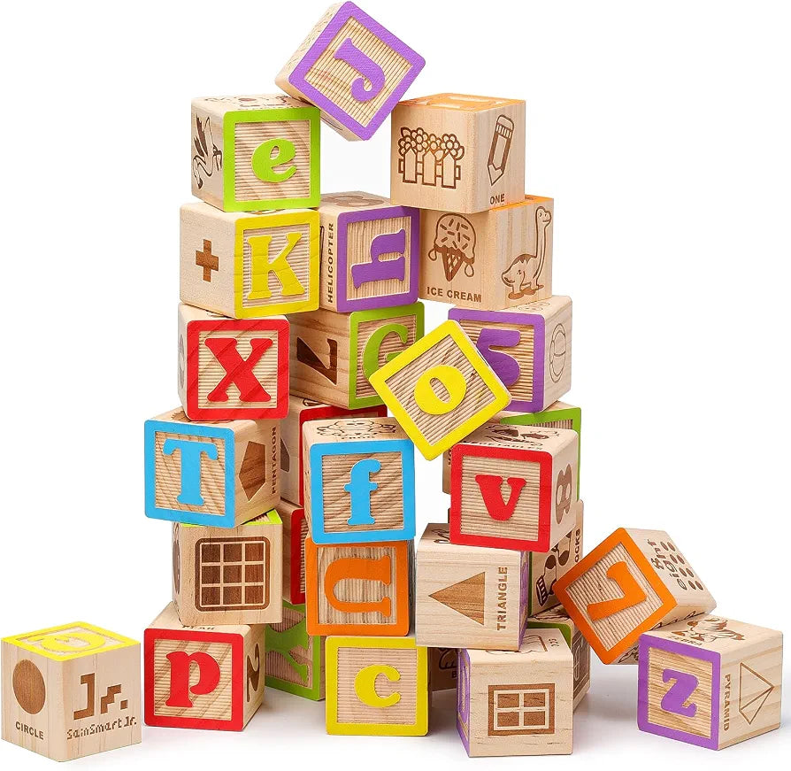Spark. Create. Imagine. Alphabet Blocks.(40 pieces)(Rs 350 advance)