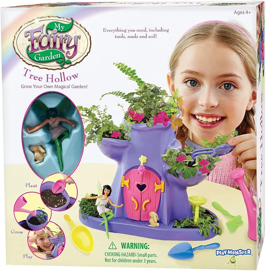 Play Monster Fairy Garden-Tree Hollow. (New)