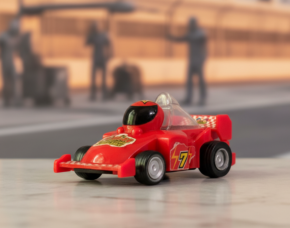 Hot Wheels Speedsters Formula 1 Gumball Car.