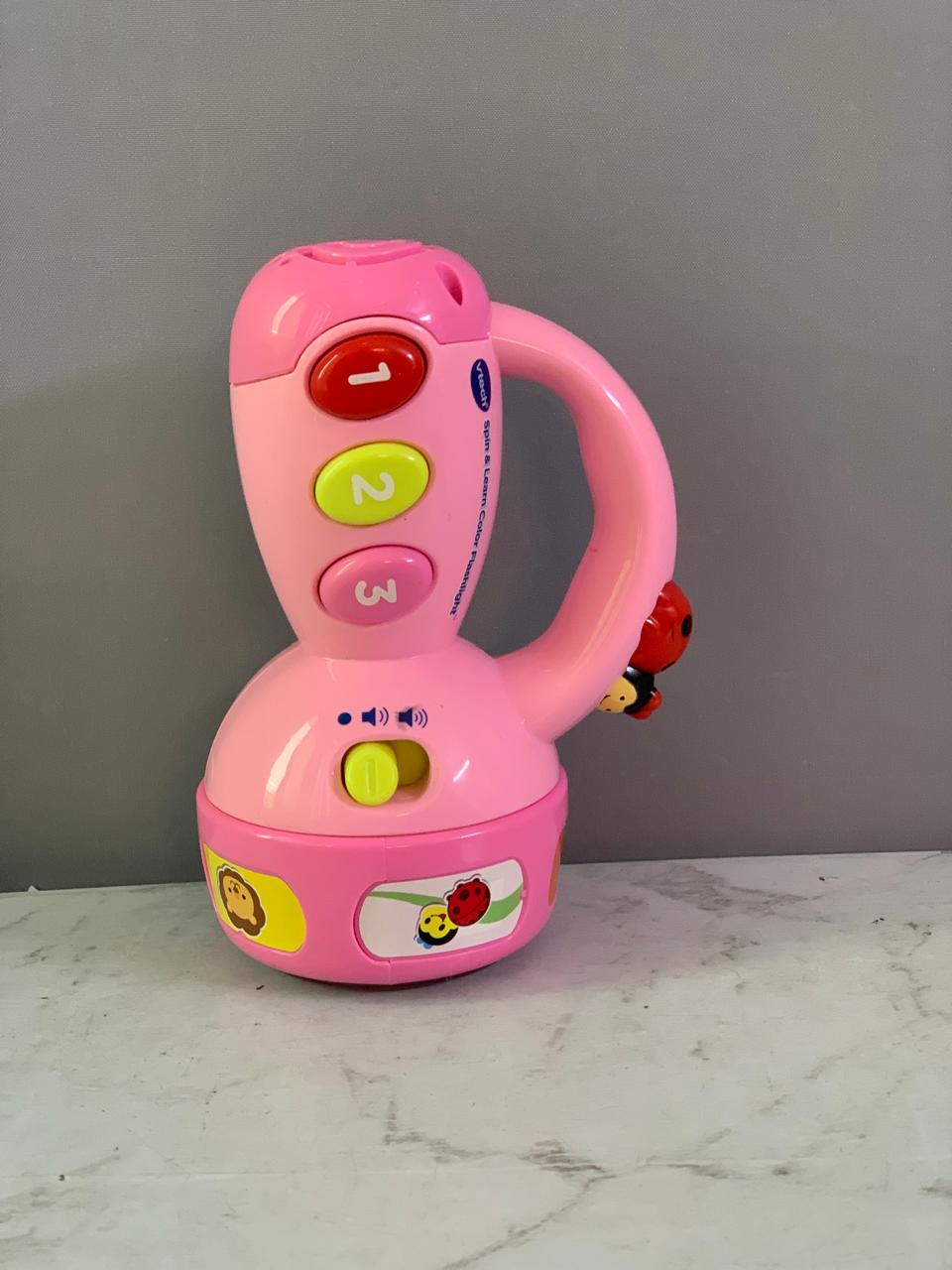 VTech Spin and Learn Color Flashlight.
