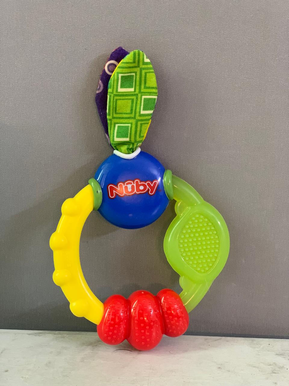 Nuby Wacky Teething Ring.