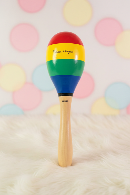 Melissa & Doug Wooden Maraca.