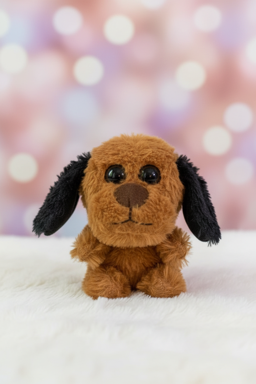 Ty Beanie Baby "Deputy" Dog Plush Toy. (New)
