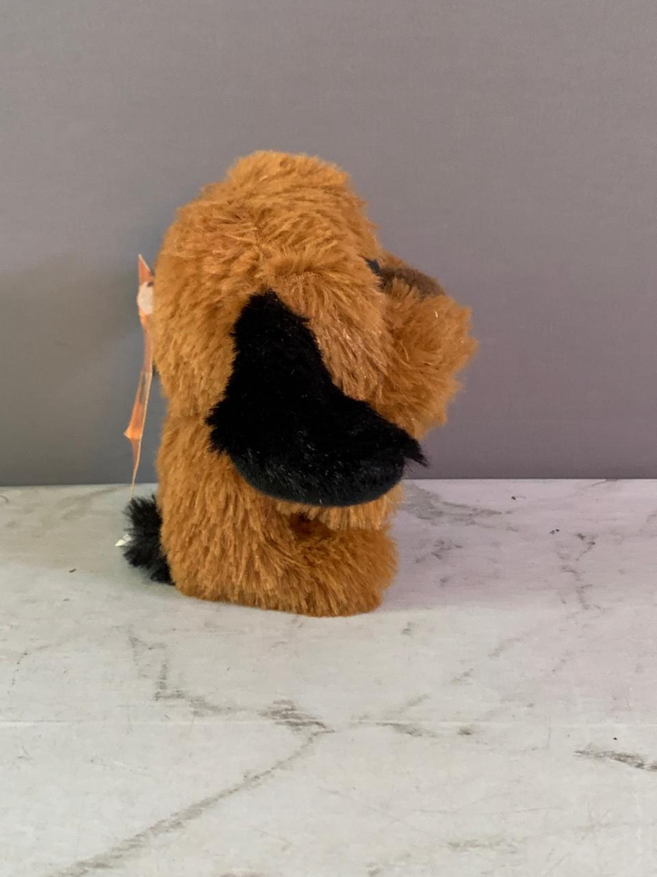 Ty Beanie Baby "Deputy" Dog Plush Toy. (New)