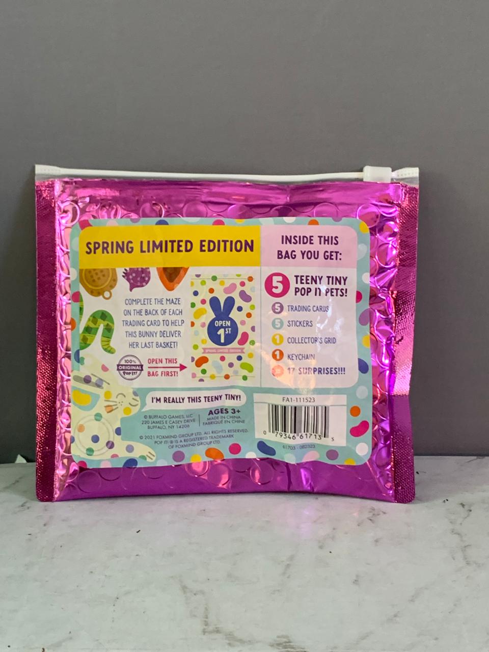 Buffalo Games Pop It! Pets - Spring Limited Edition - Season 2.