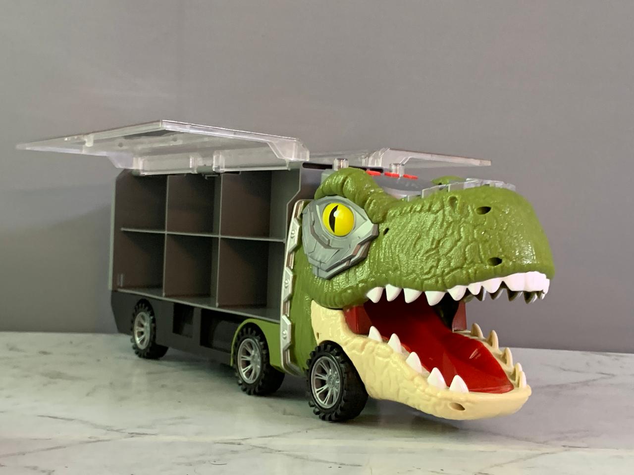 JOYIN Dinosaur Transport Truck Toy. (Rs 500 advance)(without accessories)