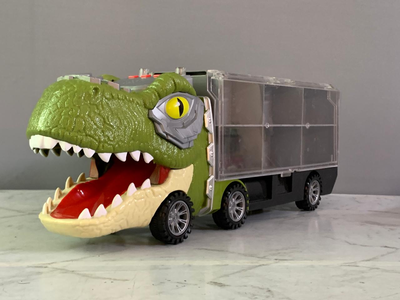 JOYIN Dinosaur Transport Truck Toy. (Rs 500 advance)(without accessories)