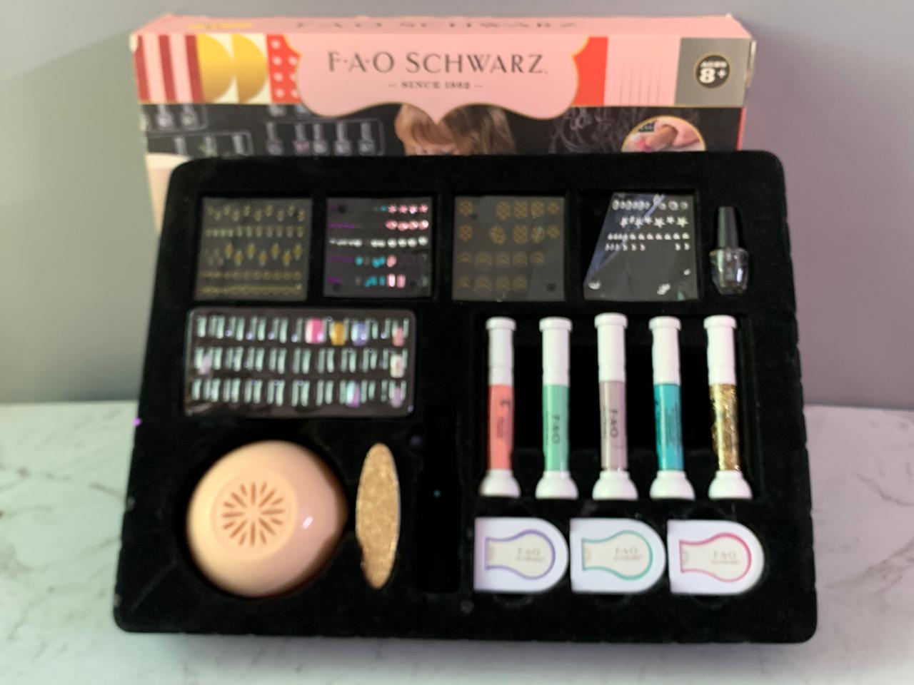 FAO Schwarz Pampered Play Day Spa Beauty Set.(Nail Dryer isn’t functional)(Rs 200 advance)